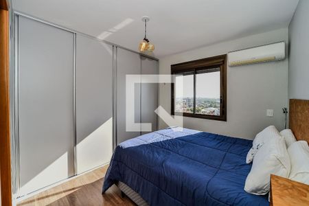 Suíte de apartamento à venda com 2 quartos, 75m² em Cristo Redentor, Porto Alegre