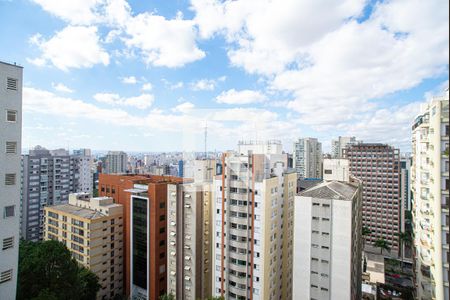 Vista da Varanda da Sala de apartamento à venda com 2 quartos, 55m² em Bela Vista, São Paulo