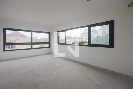 Sala/Quarto/Cozinha de apartamento para alugar com 1 quarto, 55m² em Petrópolis, Porto Alegre