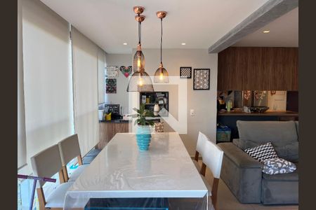 Varanda gourmet de apartamento à venda com 3 quartos, 96m² em Vila Anastácio, São Paulo