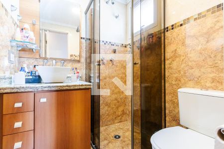 Banheiro da Suíte de apartamento à venda com 2 quartos, 54m² em Vila Gomes Cardim, São Paulo