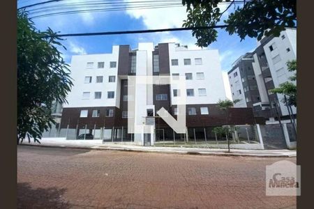 Fachada do prédio de apartamento à venda com 2 quartos, 55m² em Castelo, Belo Horizonte