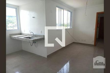 Cozinha de apartamento à venda com 2 quartos, 55m² em Castelo, Belo Horizonte