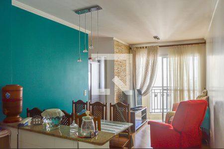 Sala de apartamento para alugar com 2 quartos, 48m² em Vila Caminho do Mar, São Bernardo do Campo