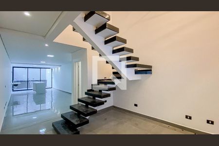 Sala de casa à venda com 3 quartos, 144m² em Vila Camilópolis, Santo André