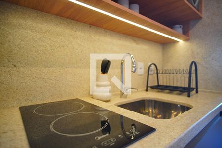 Studio à venda com 24m², 1 quarto e 1 vagaCozinha