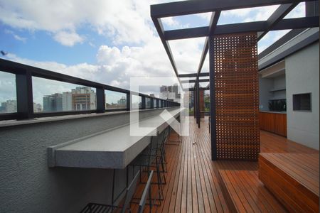 Studio à venda com 24m², 1 quarto e 1 vagaÁrea Comum - Espaço Gourmet Externo