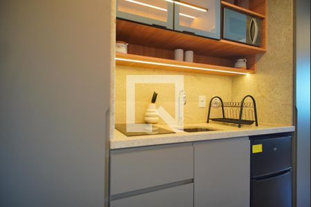 Studio à venda com 24m², 1 quarto e 1 vagaCozinha