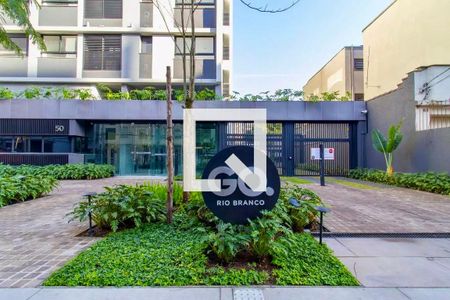 Fachada e Portaria de kitnet/studio à venda com 1 quarto, 24m² em Rio Branco, Porto Alegre