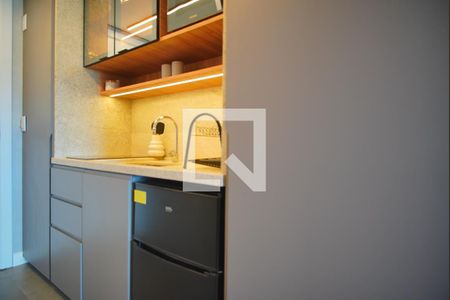 Studio à venda com 24m², 1 quarto e 1 vagaCozinha