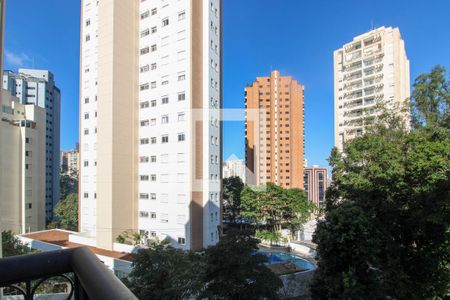 Vista Varanda Sala  de apartamento para alugar com 3 quartos, 96m² em Vila Suzana, São Paulo