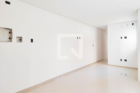 Sala de apartamento à venda com 2 quartos, 70m² em Vila Valparaíso, Santo André