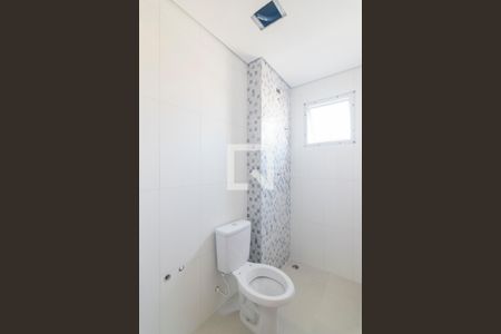 Banheiro da Suite de apartamento à venda com 2 quartos, 115m² em Vila Valparaíso, Santo André