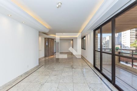 Sala de apartamento à venda com 4 quartos, 188m² em Gutierrez, Belo Horizonte
