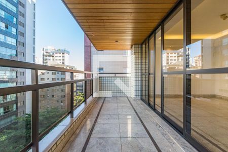 Varanda de apartamento à venda com 4 quartos, 188m² em Gutierrez, Belo Horizonte