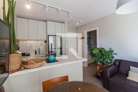 Cozinha  de apartamento para alugar com 1 quarto, 48m² em Centro, Florianópolis