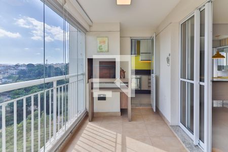 Varanda gourmet de apartamento à venda com 3 quartos, 91m² em Jardim Arpoador, São Paulo