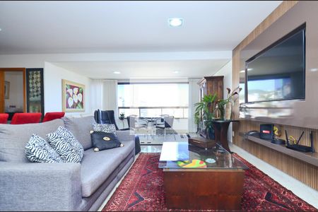 Sala de estar de apartamento à venda com 4 quartos, 150m² em Cruzeiro, Belo Horizonte