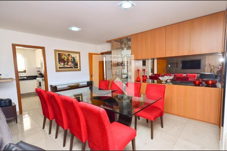 Sala de jantar de apartamento à venda com 4 quartos, 150m² em Cruzeiro, Belo Horizonte