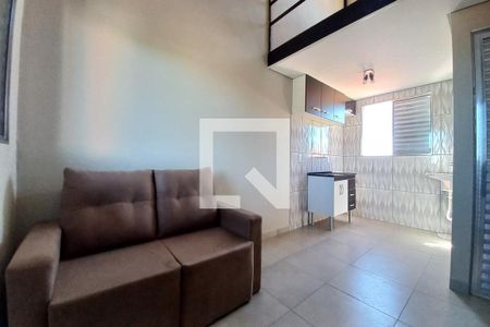 Sala de kitnet/studio para alugar com 1 quarto, 30m² em Jardim dos Oliveiras, Campinas