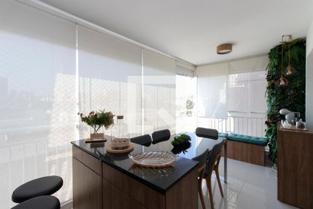 Apartamento à venda com 125m², 3 quartos e 2 vagasVaranda gourmet
