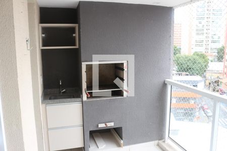 Varanda gourmet de apartamento à venda com 2 quartos, 63m² em Osvaldo Cruz, São Caetano do Sul