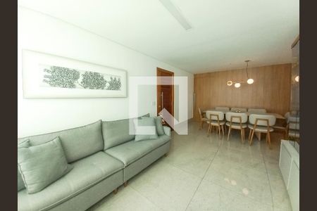 Sala de apartamento à venda com 4 quartos, 119m² em Floresta, Belo Horizonte