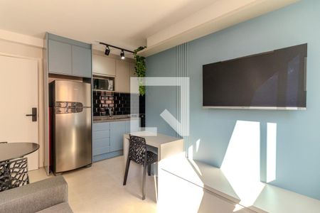 Sala de apartamento à venda com 1 quarto, 25m² em Vila Buarque, São Paulo