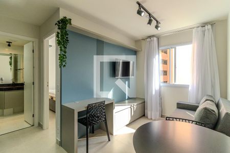 Sala de apartamento à venda com 1 quarto, 25m² em Vila Buarque, São Paulo