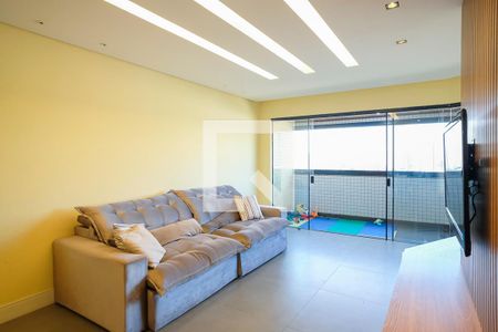 Sala de apartamento à venda com 3 quartos, 122m² em Barcelona, São Caetano do Sul