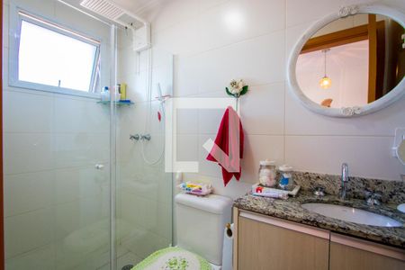 Apartamento à venda com 97m², 3 quartos e 2 vagasBanheiro do quarto 1
