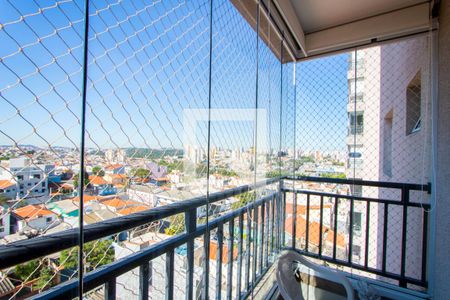 Apartamento à venda com 97m², 3 quartos e 2 vagasVaranda do quarto 1