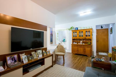 Sala de apartamento à venda com 3 quartos, 97m² em Vila Scarpelli, Santo André
