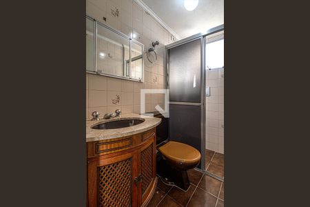 banheiro social_2 de apartamento à venda com 2 quartos, 47m² em Jardim Celeste, São Paulo