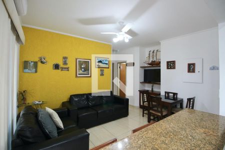 Sala de apartamento para alugar com 2 quartos, 65m² em Centro, Guarujá