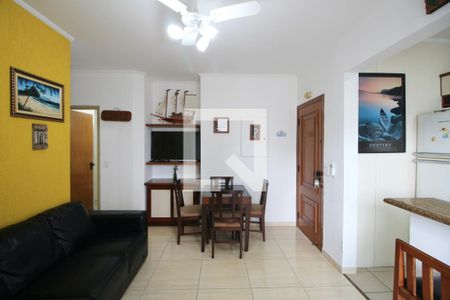 Sala de apartamento para alugar com 2 quartos, 65m² em Centro, Guarujá