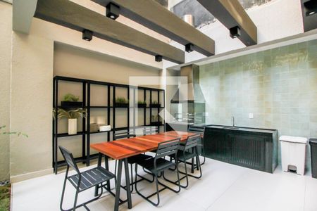 Studio para alugar com 26m², 1 quarto e sem vaga Studio para alugar com 26m², 1 quarto e sem vagaChurrasqueira