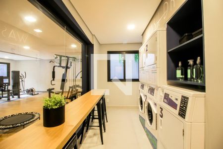 Studio para alugar com 26m², 1 quarto e sem vaga Studio para alugar com 26m², 1 quarto e sem vagaLavanderia