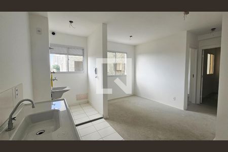 Sala / Cozinha de apartamento à venda com 2 quartos, 36m² em Vila Socorro, São Paulo