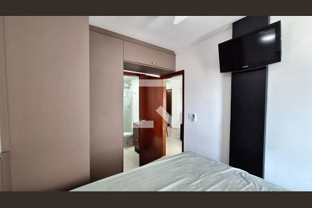 Quarto suíte de apartamento para alugar com 1 quarto, 56m² em Vila Caiçara, Praia Grande
