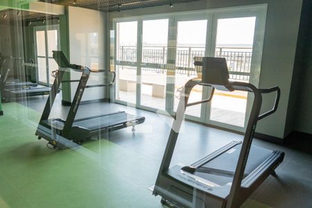 Apartamento para alugar com 31m², 1 quarto e sem vaga Apartamento para alugar com 31m², 1 quarto e sem vagaÁrea comum - Academia