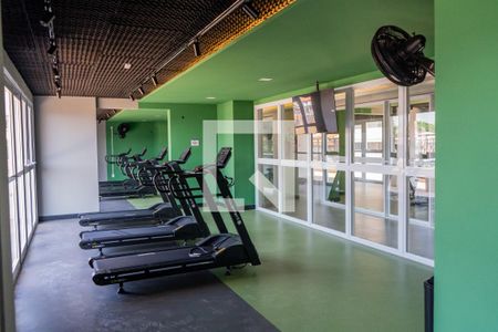 Apartamento para alugar com 31m², 1 quarto e sem vaga Apartamento para alugar com 31m², 1 quarto e sem vagaÁrea comum - Academia