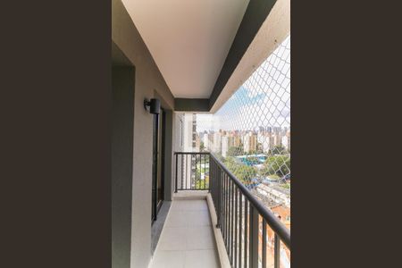 Varanda da Sala de apartamento para alugar com 2 quartos, 42m² em Umarizal, São Paulo
