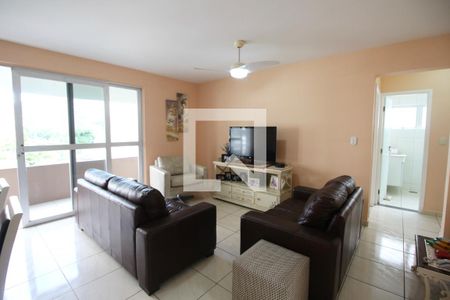 Sala de apartamento para alugar com 3 quartos, 220m² em Vila Alzira, Guarujá