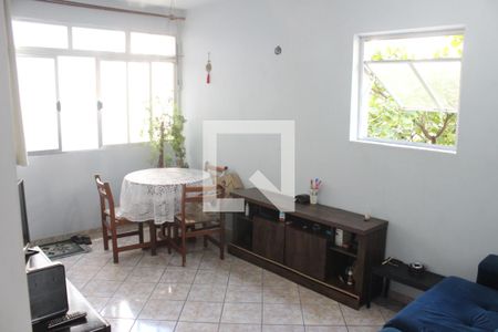 Sala de apartamento para alugar com 1 quarto, 53m² em Itararé, São Vicente