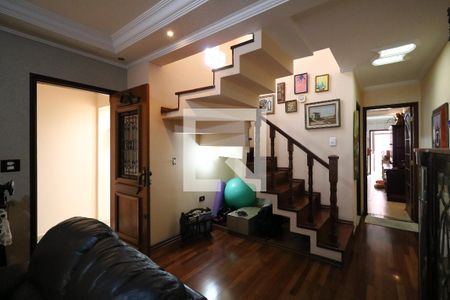Sala de casa à venda com 3 quartos, 192m² em Vila Humaitá, Santo André