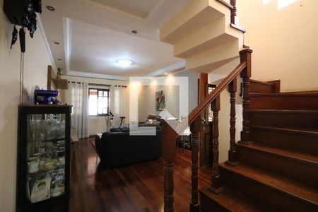 Sala de casa à venda com 3 quartos, 192m² em Vila Humaitá, Santo André