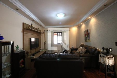 Sala de casa à venda com 3 quartos, 192m² em Vila Humaitá, Santo André
