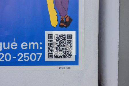 Studio para alugar com 20m², 1 quarto e sem vagaPlaquinha QR CODE