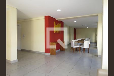 Apartamento para alugar com 62m², 2 quartos e 1 vagaÁrea comum - Salão de festas